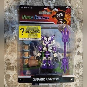 2 FOR $30 Ninja Legends Cybernetic Azure Sensei Toy Roblox